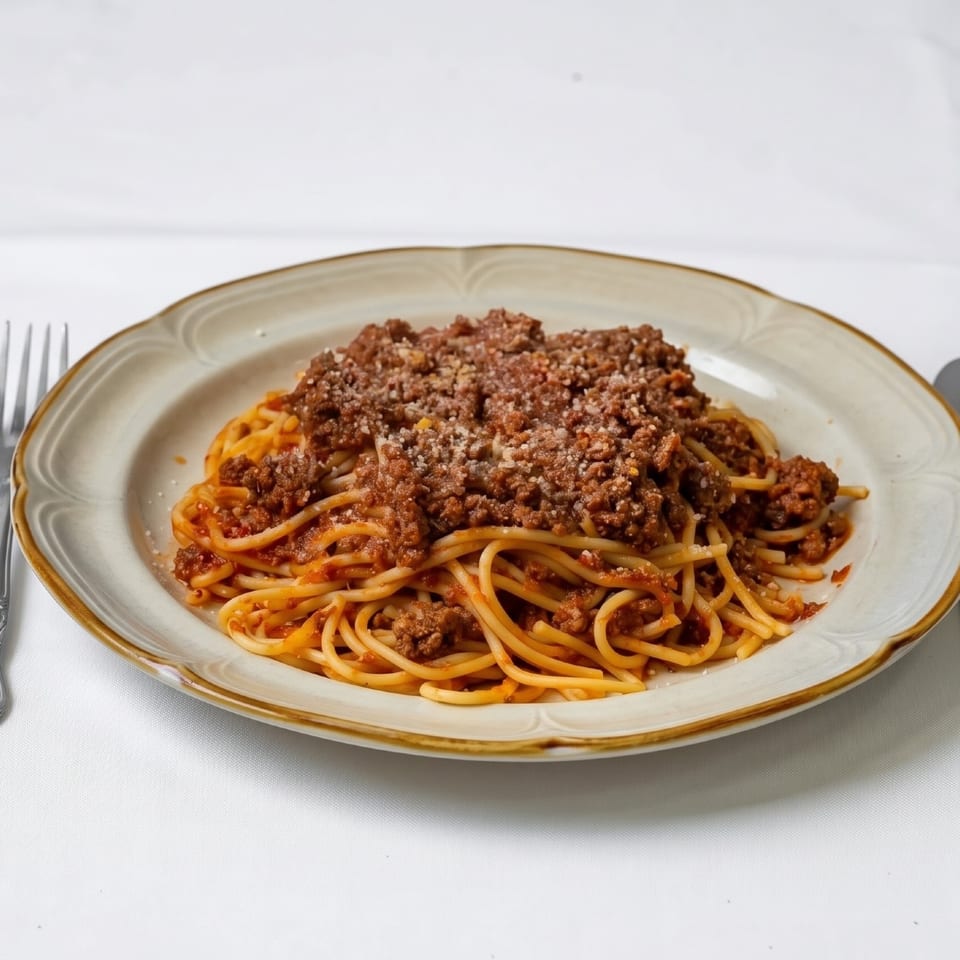 Spaghetti with meat sauce
