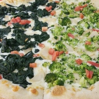 White Veggie Pizza