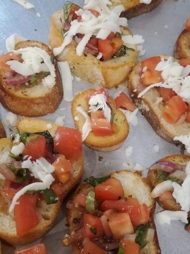 Bruschetta.