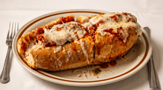 Chicken Parm Sandwich.