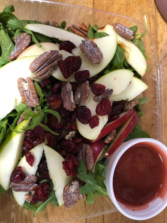 Apple Pecan Salad.